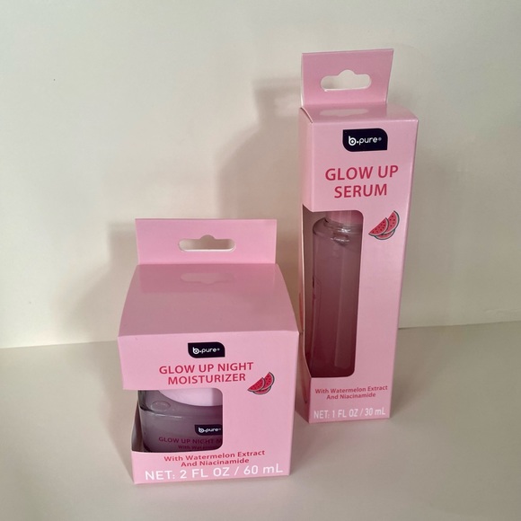Brand new! B Pure watermelon glow up serum AND B Pure night moisturizer! - Picture 1 of 4
